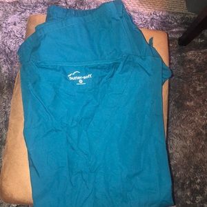 Dark Teal Butter-Soft Scrub Set - NWOT